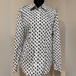 Vineyard Vines Sailboat Print Button Down Shirt